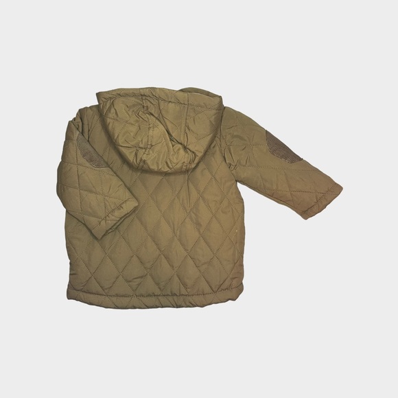Perry Ellis Suede Color Fleece Line Quilted Jacket - Picture 6 of 7